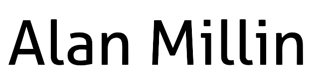 Alan Millin - site logo